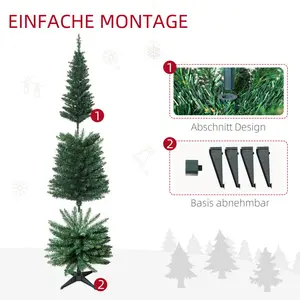 Green Spruce Artificial Christmas Tree 6' H