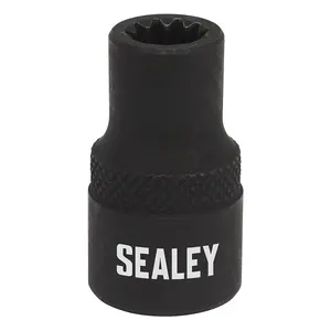 Sealey Brake Caliper Socket, 3/8"Sq Drive 8mm 11-Point Profile VSE0490