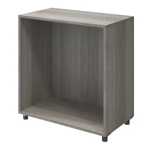 Atomia Freestanding Matt grey oak effect 4 Drawer Chest of drawers (H)800mm (W)750mm (D)450mm