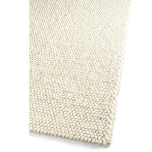 GoodHome Budwig Off white Medium Rug, (L)170cm x (W)120cm