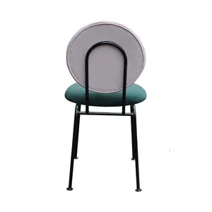 Medallion Upholstered Dining Chair Pink/Turquoise