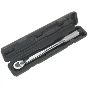 Premium Ratchet Torque Wrench - 3/8" Drive with Twist Reverse Mechanism