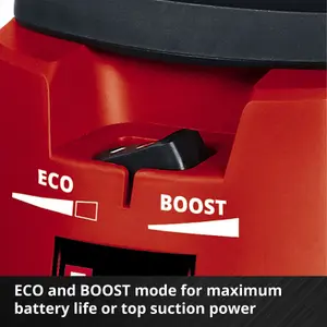 Einhell Cordless Wet And Dry Vacuum Cleaner 150mbar 36V Power X-Change 30L Stainless Steel TE-VC 36/30 Li S - Body Only