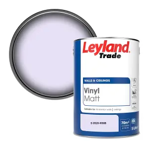 Leyland Trade Vinyl Matt Walls & Ceilings Emulsion Paint (S 0520-R50B) 5L