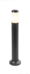 CGC Black Post Bollard Light Outdoor Garden Pathway IP54 Weatherproof