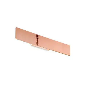 Luminosa ZIG ZAG 53cm Integrated LED Wall Lamp Copper, 3000K