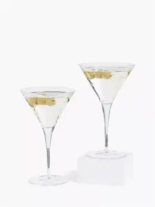 John Lewis Connoisseur Martini Cocktail Glasses, Set Of 2, 300Ml, Clear