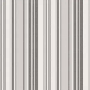 Galerie Global Fusion Silver Grey Gf Stripe Smooth Wallpaper