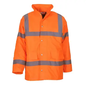 Yoko Mens Hi-Vis Road Safety Jacket (Pack of 2)