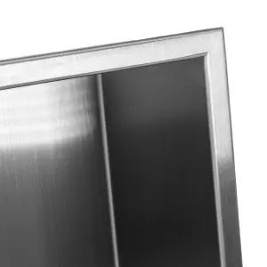 Thermopanel 304 Stainless Steel Recess Shower Niche - Stainless Steel (610 x 305 x 103mm)