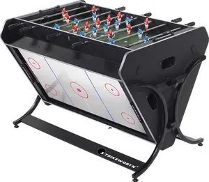 Strikeworth Trisport Multi Games Table - Pool, Air Hockey & Foosball