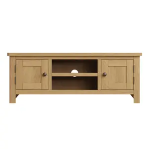 Clara Rustic Oak Large TV Unit