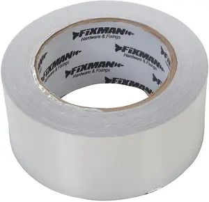 50mm x 45m Aluminium Foil Tape Adhesive Insulation / Underlay Jointing Tape