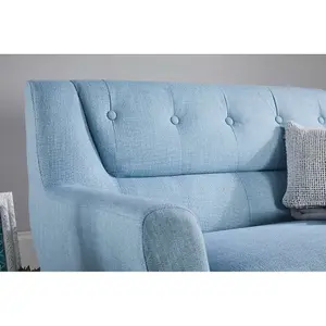 Birlea Lambeth Medium Sofa Duck Egg Blue