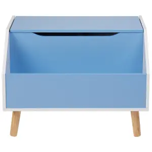 Beliani Modern Storage Cabinet Blue CASPER