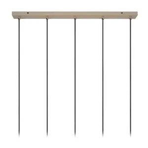 Lucide Evora Modern Pendant light 10cm - 5xGU10 - Taupe