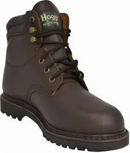 Hoggs Of Fife Jason Waterproof Leather Work Safety Boots - Brown