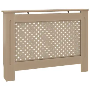 Berkfield Radiator Cover 112x19x81 cm MDF