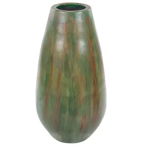 Decorative Vase AMFISA Ceramic Green