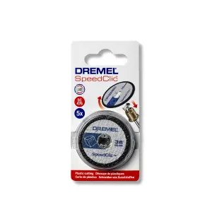 Dremel EZ SpeedClic Cutting disc 38mm x 3.2mm, Pack of 5