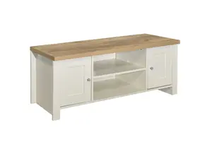 Birlea Highgate Large TV Unit Cream & Oak