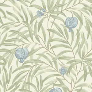 Belgravia Pomegranate Wallpaper Blue