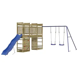 Berkfield Outdoor Playset Impregnated Wood Pine