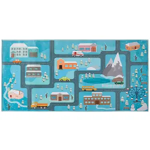 Kids Rug City Print 80 x 150 cm KIGI