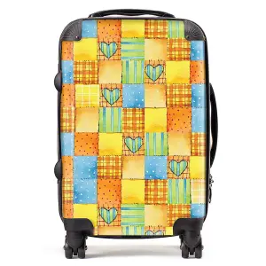 Baby Watercolour Blanket Pattern Suitcase - Cabin