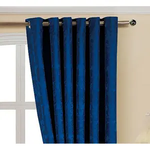 Tremblay Cotton Blend Room Darkening Grommet / Eyelet Curtain Pair (Set of 2) Width 168 x Drop 137cm