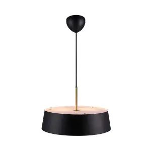 Nordlux Clasi 45 Indoor Pendant Light in Black (Height) 26.5cm