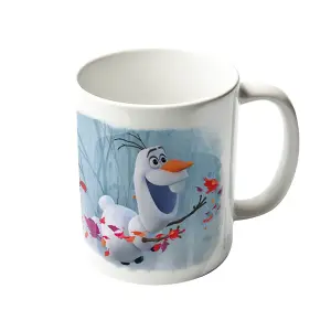 Frozen II Olaf Mug White/Blue (One Size)