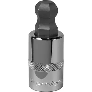 High-Quality 14mm Ball-End Hex Socket Bit - Chrome Vanadium Steel - 1/2" Drive