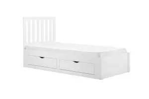 Birlea Appleby Single Bed Frame In White