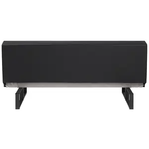 Sofa Bed DERBY Black Faux Leather