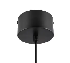 GoodHome Crozon Mustard Pendant ceiling light, (Dia)380mm