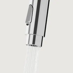 GoodHome Horopito Chrome-plated Kitchen Spring neck Sensor Tap