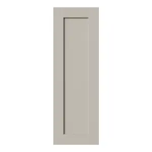 Tydeman Matt pebble Shaker Tall wall Cabinet door (W)300mm (H)900mm (T)20mm