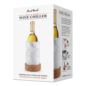 Original Products Final Touch Marble & Cork Wine Chiller for 750ml