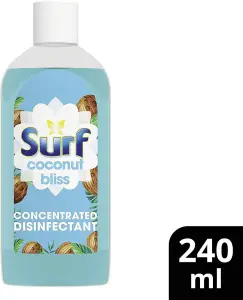 Surf Concentrated Disinfectant Multi-Purpose Cleaner Coconut Bliss 240ml - Pack of 6