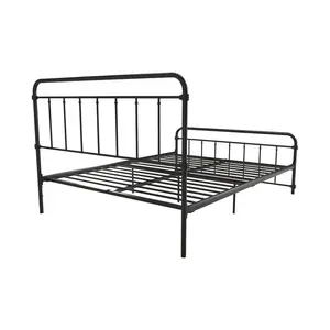 Aanya Bed Frame Matte Black / Kingsize (5')