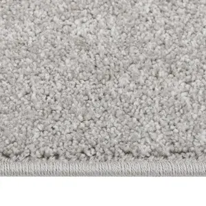 Rug Short Pile 160x230 cm Light Grey