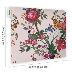 Joules Multicolour Floral forest Smooth Wallpaper