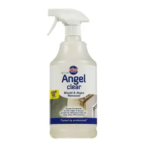 Nilco Angel Clear 1L Mould Algae Remover Cleaner Walls Tiles PVC Patios 1 Litre