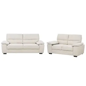 Fabric Sofa Set Light Beige VOGAR