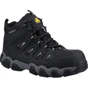 Amblers Safety AS801 Waterproof Non-Metal Safety Hiker Black