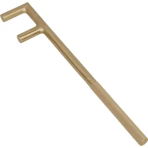 45 x 350mm Non-Sparking Valve Handle - Precision Cast - Beryllium Copper