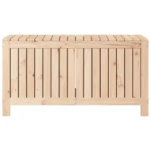 Berkfield Garden Storage Box 115x49x60 cm Solid Wood Pine