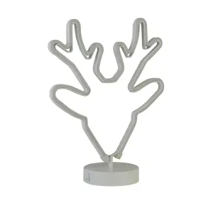 Lighting Collection George White Neon Deer