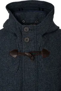 House Of Bruar Men's British Tweed Duffle Coat